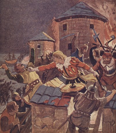Klaus Störtebeker (litho couleur) - European School