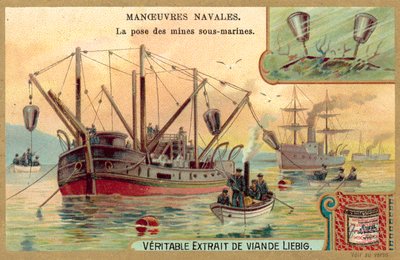 Pose de mines sous-marines - European School