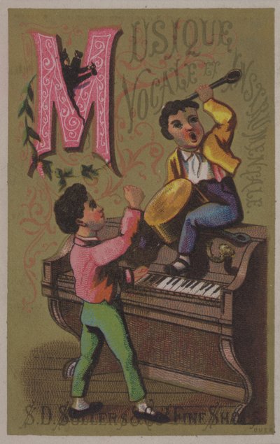 Lettre M, Musique Vocale Et Instrumentale - European School