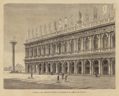 Libreria Vecchia sur la Piazza San Marco à Venise - European School