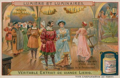 Éclairage dans une mairie de la Renaissance - European School