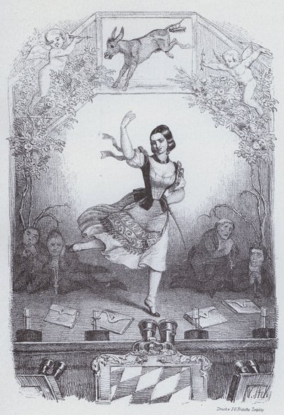 Lola Montez dansant l