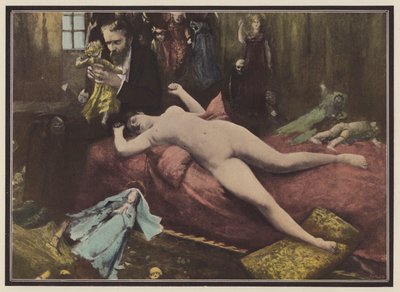 Homme avec des poupées - European School