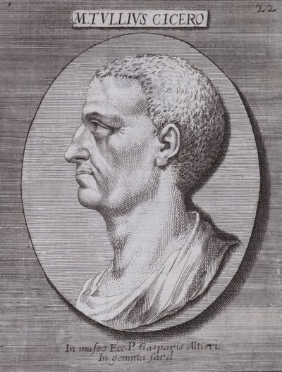 Marcus Tullius Cicero, philosophe, politicien, érudit et orateur romain - European School