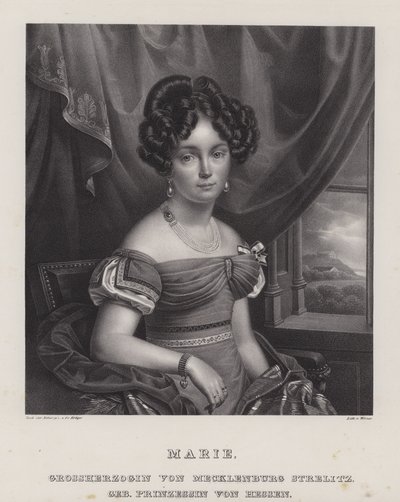 Marie, Grande-Duchesse de Mecklembourg-Strelitz - European School