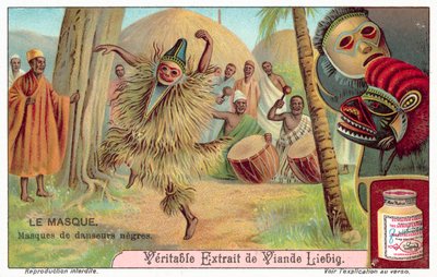 Masques de danseurs africains - European School