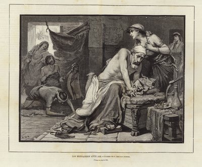Messagers devant Job - European School