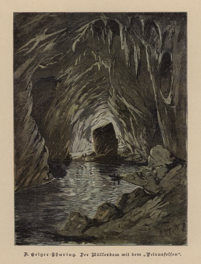 Mullerdom et Petrusfelsen (Muller Hall et Rocher de Saint-Pierre), grottes de Skokjan, Slovénie - European School