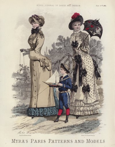 Modèles et patrons de Paris de Myra - European School