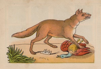 Page du Livre Magique (lithographie en couleur) - European School