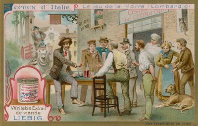 Joueurs de morra en Lombardie - European School