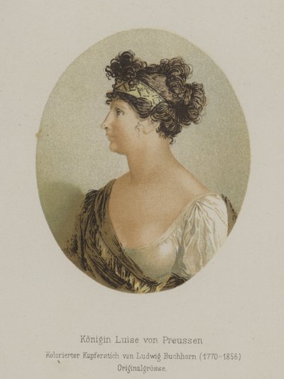 Reine Louise de Prusse, épouse du roi Frédéric-Guillaume III - European School