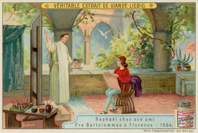 Raphaël avec son ami Fra Bartolommeo - European School
