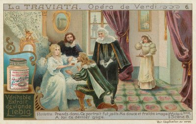 Rodolphe demande pardon à Violetta qui est mourante - European School