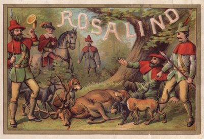 Rosalind (chromolitho) - European School