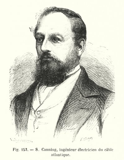 S. Canning, ingénieur électricien du câble atlantique - European School