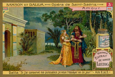 Samson et Dalila se promènent dans les jardins - European School