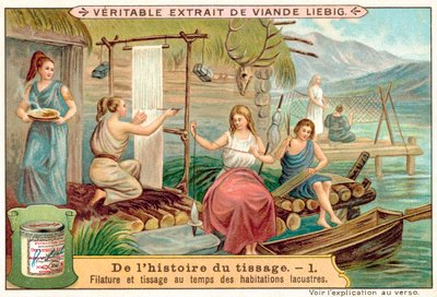 Filage et tissage dans un ancien village lacustre - European School