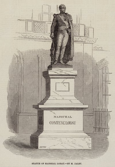 Statue du maréchal Lobau - European School
