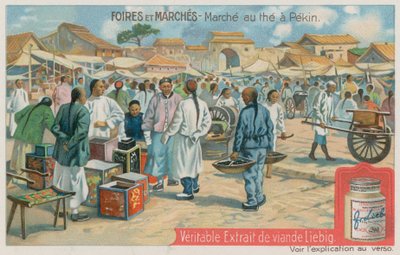Marché du thé à Pékin - European School