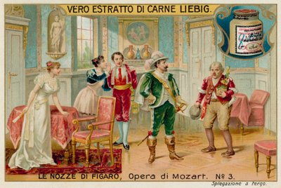 Le comte, la comtesse, Figaro et Suzanne, et Antonio le jardinier - European School