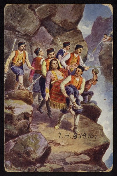 La mort du Voivode (chef rebelle) - European School