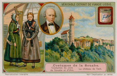 Les vêtements de Jura et Ulm, Ludwig Uhland et le château de Teck - European School