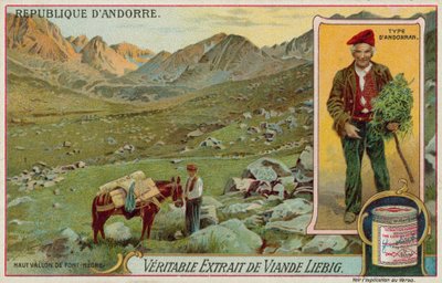 La haute vallée de Font-Noire et un Andorran typique - European School