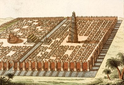 Tour de Babel, Palais Royal et Jardins Suspendus de Babylone - European School