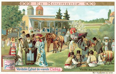 Visite à un monastère en Roumanie - European School