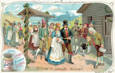 Procession de mariage en Norvège - European School