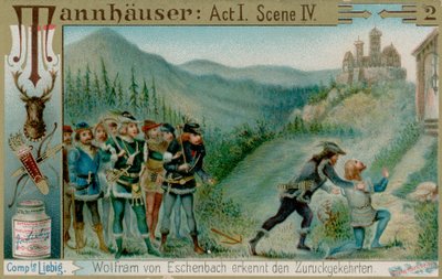 Wolfram et ses compagnons trouvent Tannhäuser - European School