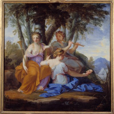 Les muses Clio, Euterpe et Thalie sont respectivement les muses de l