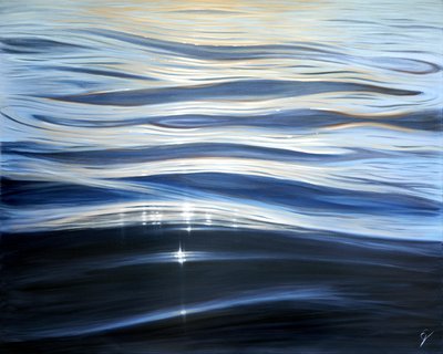 Perle de la Mer, 2023 (oil on canvas) - Eva Volf