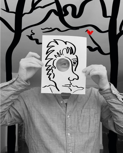 Autre autoportrait - Evan Sklar