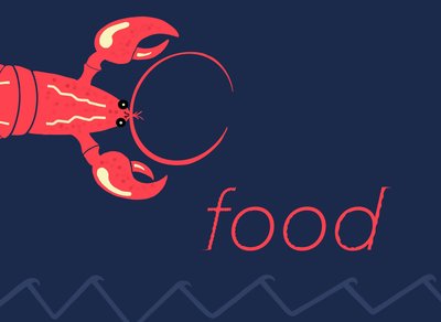 Produits de la mer (art numérique) - Evan Sklar