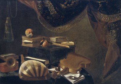 Nature morte avec instruments de musique - Evaristo Baschenis