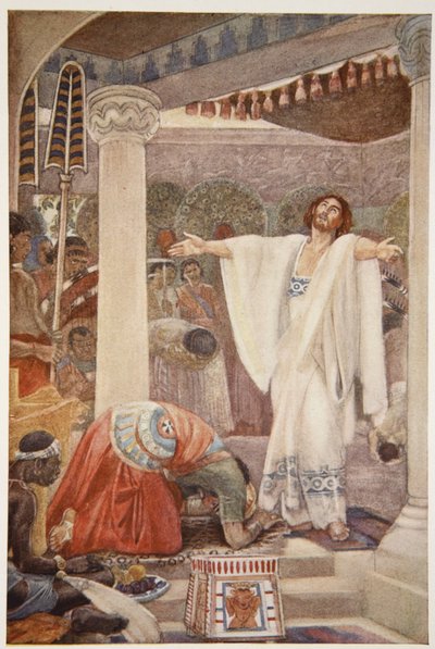 Daniel interprète le rêve de Nabuchodonosor, illustration de 