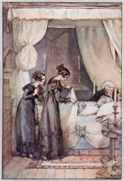 Illustration pour Cranford par Mrs Gaskell - Evelyn Paul