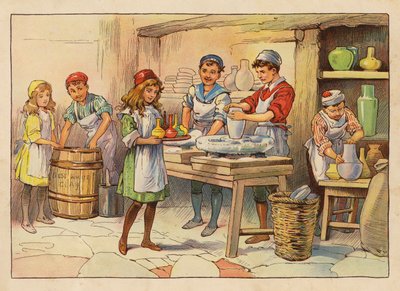 Petits travailleurs : Les potiers - Evelyn Stuart Hardy