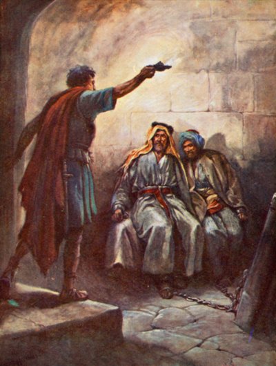Paul et Silas en prison - Evelyn Stuart Hardy