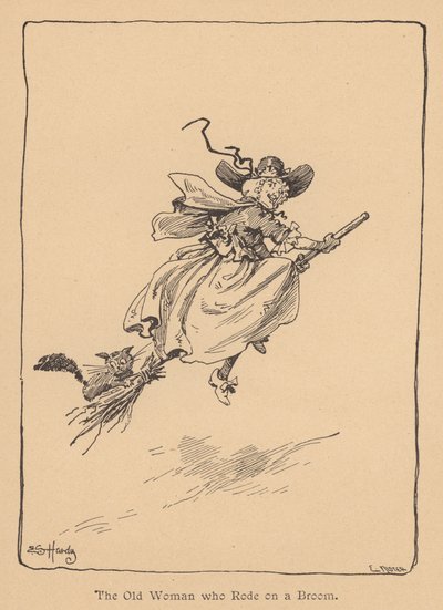 La vieille femme qui chevauchait un balai - Evelyn Stuart Hardy