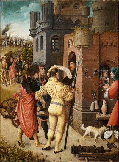 Scène de la vie de Saint Roch, 1517 - Everaert Orley
