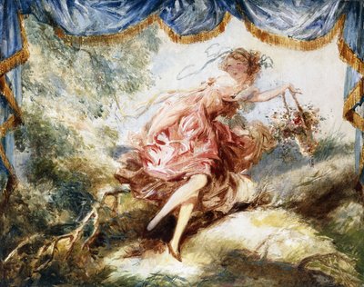 Jeune fille française - Everett Shinn
