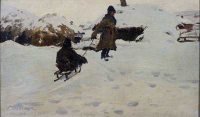 Hiver, 1902 - Evgeni Ivanovich Stolitsa