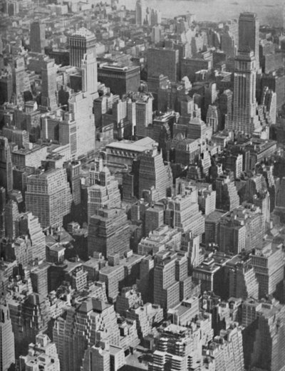 Miracles massifs de la réalisation américaine en architecture, vers 1935 - Ewing Galloway