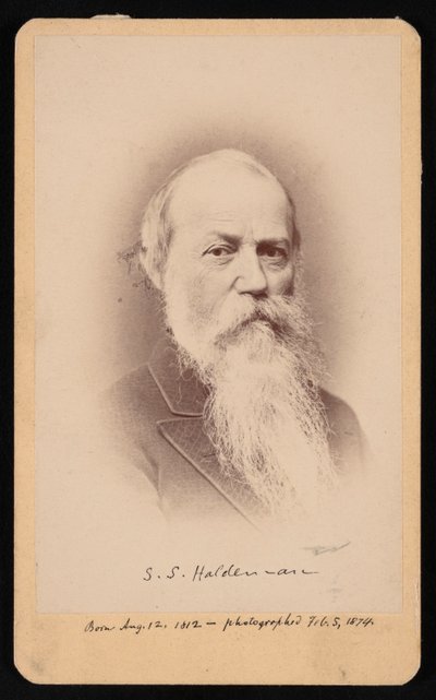 Portrait de Samuel Stehman Haldeman - FA Wenderoth and Co