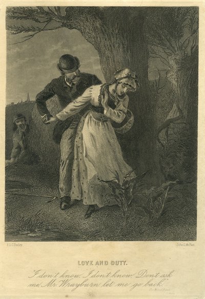 Notre ami commun, Amour et Devoir : Eugene Wrayburn et Lizzie Hexam - F.O.C. and McRae, C. John Darley