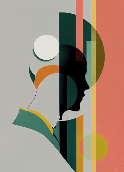 Portrait minimaliste d