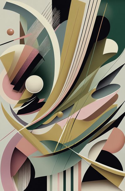 Art mural vertical pour décoration de hall et salon - F. Abderrahim